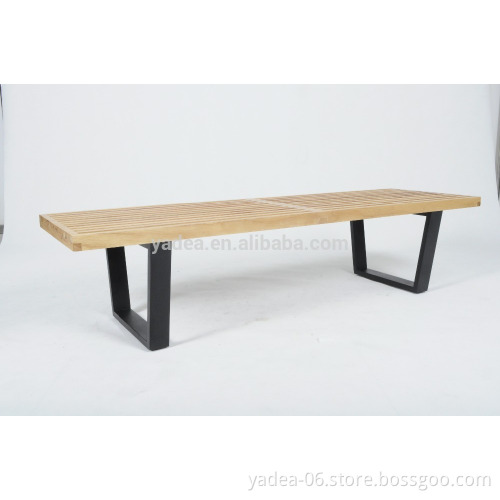 121/152/182cm modern wooden lounge bench seat at end of bed
